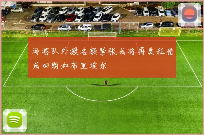 海港队外援名额紧张或将再度租借或回购加布里埃尔